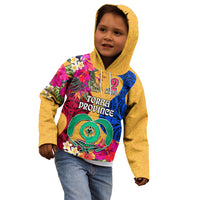 Personalised Torba Day Kid Hoodie Proud To Be A Ni-Van Beauty Pacific Flower LT03 - Polynesian Pride