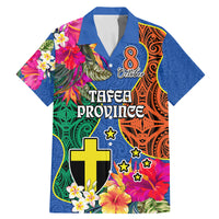 Tafea Day Family Matching Mermaid Dress and Hawaiian Shirt Proud To Be A Ni-Van Beauty Pacific Flower LT03 - Polynesian Pride