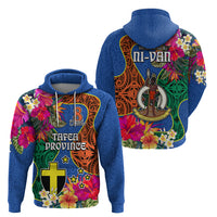Tafea Day Hoodie Proud To Be A Ni-Van Beauty Pacific Flower LT03 - Polynesian Pride