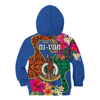 Tafea Day Kid Hoodie Proud To Be A Ni-Van Beauty Pacific Flower LT03 - Polynesian Pride