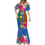 Tafea Day Mermaid Dress Proud To Be A Ni-Van Beauty Pacific Flower LT03 - Polynesian Pride