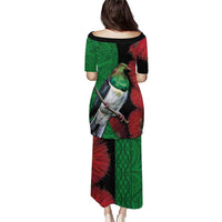 New Zealand Kereru And Pohutukawa Puletasi Maori Tribal Tattoo