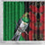 New Zealand Kereru And Pohutukawa Shower Curtain Maori Tribal Tattoo