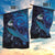 New Zealand Tui Bird Garden Flag The Pleiades Star Cluster and Koru Tribal Tattoo Galaxy Vibe