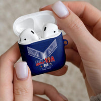 Samoa Rugby AirPods Case Six Eight Five to The World - Pacific Motif