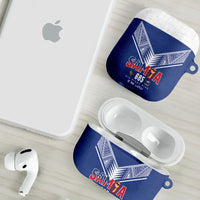 Samoa Rugby AirPods Case Six Eight Five to The World - Pacific Motif