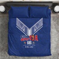Samoa Rugby Bedding Set Six Eight Five to The World - Pacific Motif