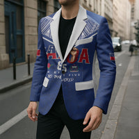 Samoa Rugby Custom Blazer Six Eight Five to The World - Pacific Motif