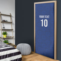 Samoa Rugby Custom Door Cover Six Eight Five to The World - Pacific Motif