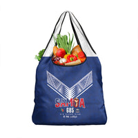 Samoa Rugby Grocery Bag Six Eight Five to The World - Pacific Motif