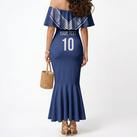 Samoa Rugby Custom Mermaid Dress Six Eight Five to The World - Pacific Motif