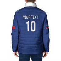 Samoa Rugby Custom Padded Jacket Six Eight Five to The World - Pacific Motif