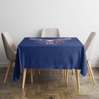Samoa Rugby Tablecloth Six Eight Five to The World - Pacific Motif