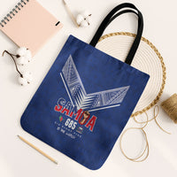 Samoa Rugby Tote Bag Six Eight Five to The World - Pacific Motif