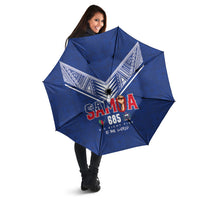 Samoa Rugby Umbrella Six Eight Five to The World - Pacific Motif