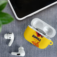 Papua New Guinea Rugby AirPods Case Six Seven Five to The World - Melanesian Pattern
