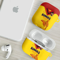Papua New Guinea Rugby AirPods Case Six Seven Five to The World - Melanesian Pattern