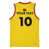 Papua New Guinea Rugby Custom Basketball Jersey Six Seven Five to The World - Melanesian Pattern