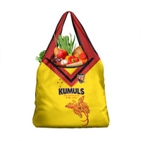Papua New Guinea Rugby Grocery Bag Six Seven Five to The World - Melanesian Pattern