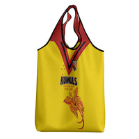 Papua New Guinea Rugby Grocery Bag Six Seven Five to The World - Melanesian Pattern