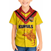 Papua New Guinea Rugby Custom Hawaiian Shirt Six Seven Five to The World - Melanesian Pattern