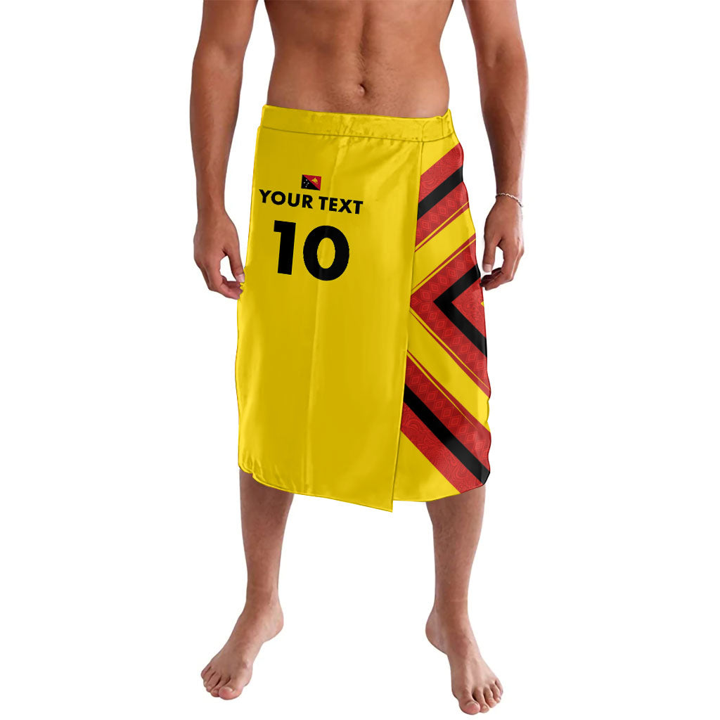 Papua New Guinea Rugby Custom Lavalava Six Seven Five to The World - Melanesian Pattern