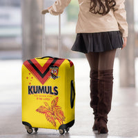 Papua New Guinea Rugby Luggage Cover Six Seven Five to The World - Melanesian Pattern