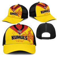 Papua New Guinea Rugby Mesh Trucker Cap Six Seven Five to The World - Melanesian Pattern