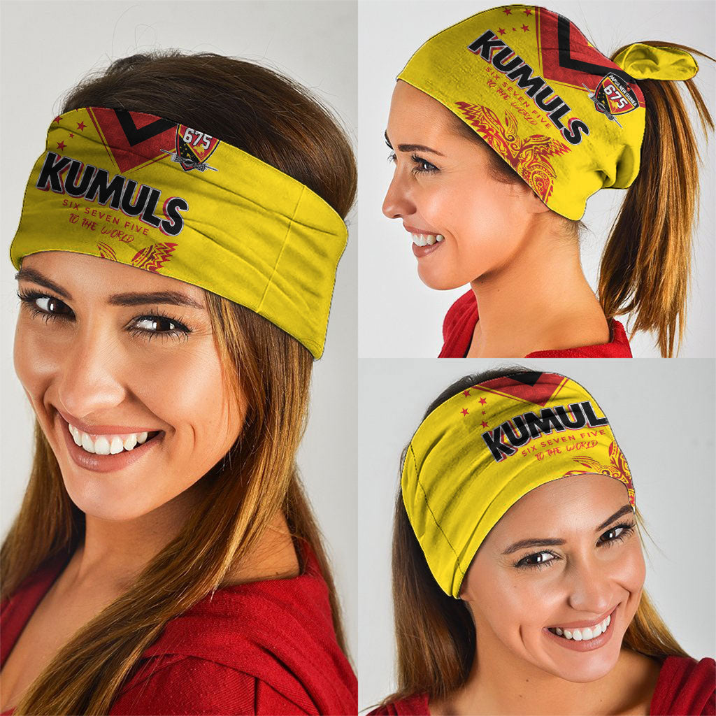Papua New Guinea Rugby Neck Gaiter Six Seven Five to The World - Melanesian Pattern