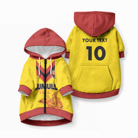 Papua New Guinea Rugby Custom Pet Hoodie Six Seven Five to The World - Melanesian Pattern