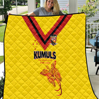 Papua New Guinea Rugby Quilt Six Seven Five to The World - Melanesian Pattern
