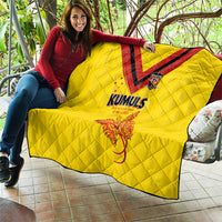 Papua New Guinea Rugby Quilt Six Seven Five to The World - Melanesian Pattern