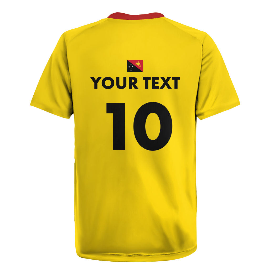 Papua New Guinea Rugby Custom Rugby Jersey Six Seven Five to The World - Melanesian Pattern