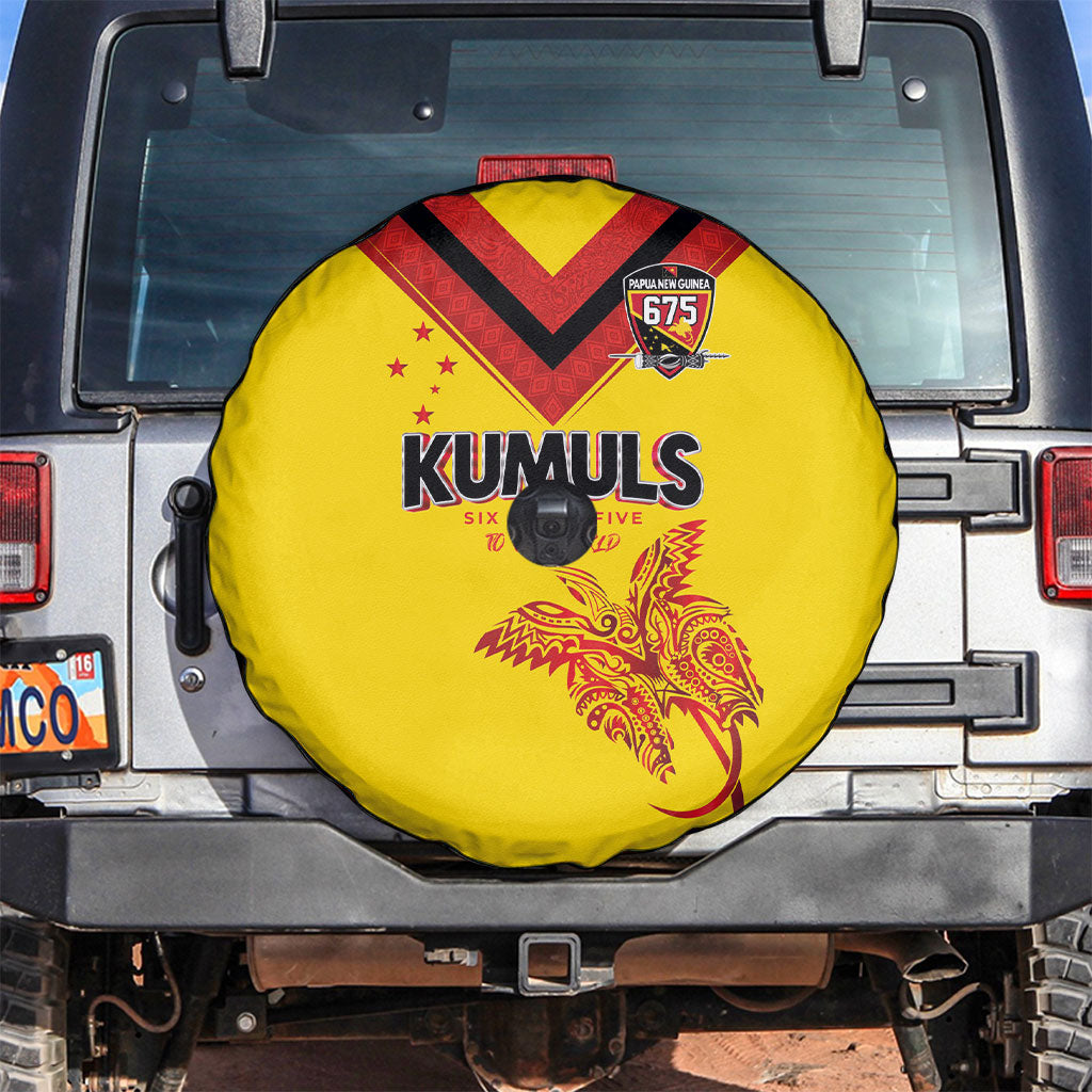 Papua New Guinea Rugby Spare Tire Cover Six Seven Five to The World - Melanesian Pattern
