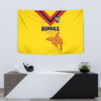 Papua New Guinea Rugby Tapestry Six Seven Five to The World - Melanesian Pattern
