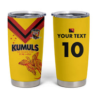 Papua New Guinea Rugby Custom Tumbler Cup Six Seven Five to The World - Melanesian Pattern