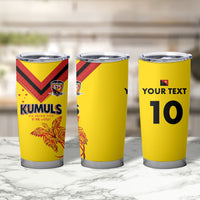 Papua New Guinea Rugby Custom Tumbler Cup Six Seven Five to The World - Melanesian Pattern