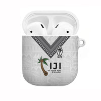 Fijian Rugby AirPods Case Six Seven Nine to The World - Tapa Pattern