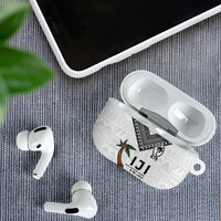 Fijian Rugby AirPods Case Six Seven Nine to The World - Tapa Pattern