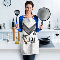 Fijian Rugby Apron Six Seven Nine to The World - Tapa Pattern
