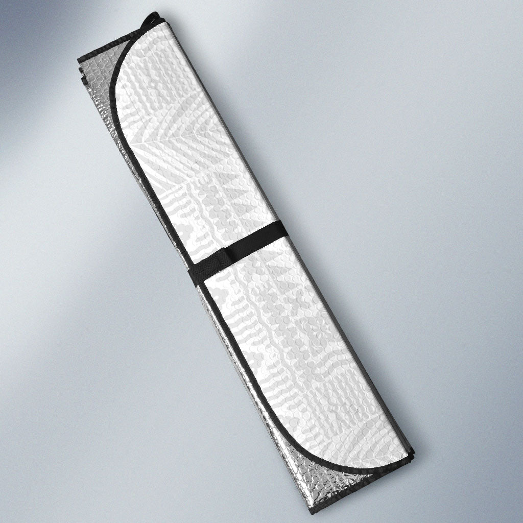 Fijian Rugby Auto Sun Shade Six Seven Nine to The World - Tapa Pattern