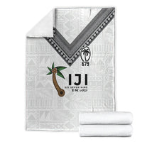 Fijian Rugby Blanket Six Seven Nine to The World - Tapa Pattern