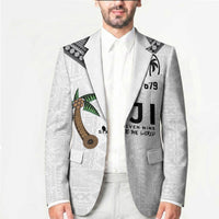 Fijian Rugby Blazer Six Seven Nine to The World - Tapa Pattern