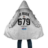 Fijian Rugby Cloak Six Seven Nine to The World - Tapa Pattern