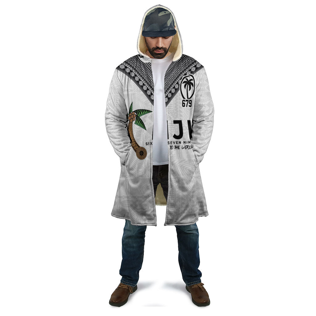 Fijian Rugby Cloak Six Seven Nine to The World - Tapa Pattern