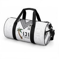 Fijian Rugby Duffle Bag Six Seven Nine to The World - Tapa Pattern