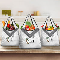 Fijian Rugby Grocery Bag Six Seven Nine to The World - Tapa Pattern
