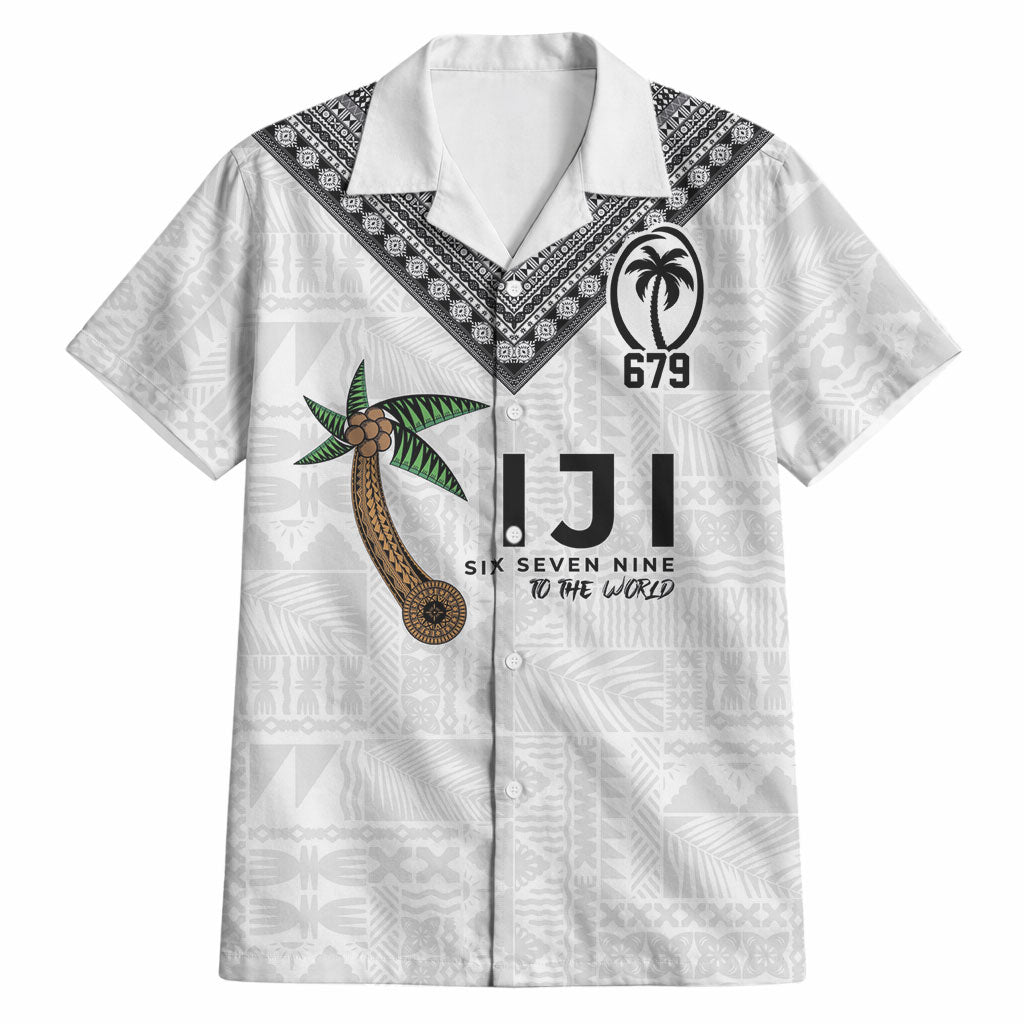 Fijian Rugby Hawaiian Shirt Six Seven Nine to The World - Tapa Pattern