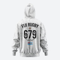 Fijian Rugby Hoodie Six Seven Nine to The World - Tapa Pattern