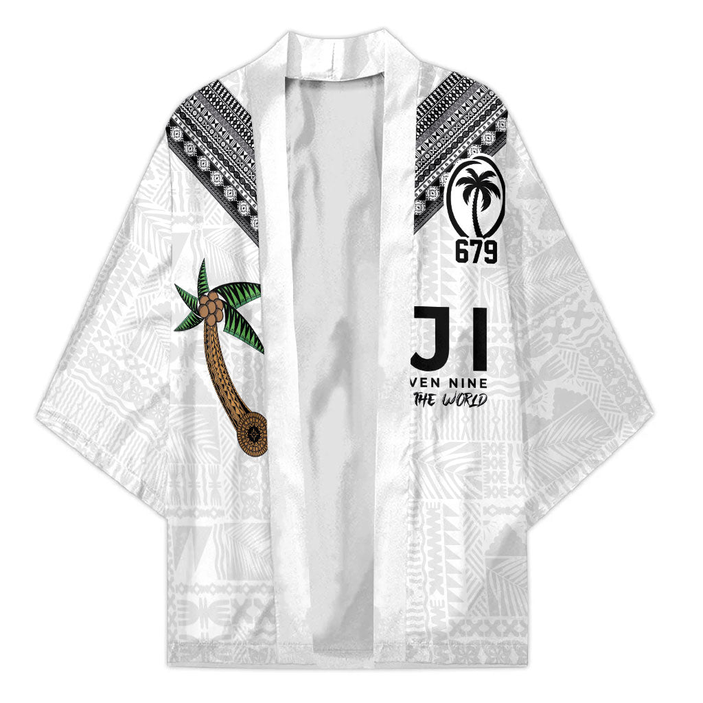 Fijian Rugby Kimono Six Seven Nine to The World - Tapa Pattern
